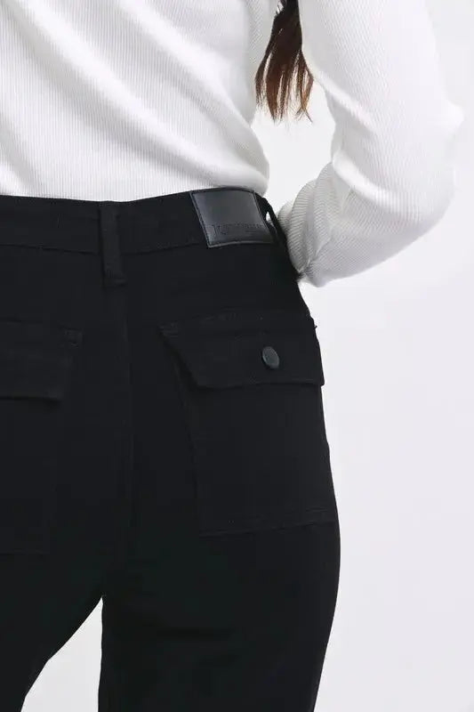 Women's Plus Size Joggers Plus Size Women's Joggers - High Waist Cargo - Comfy Cuffed