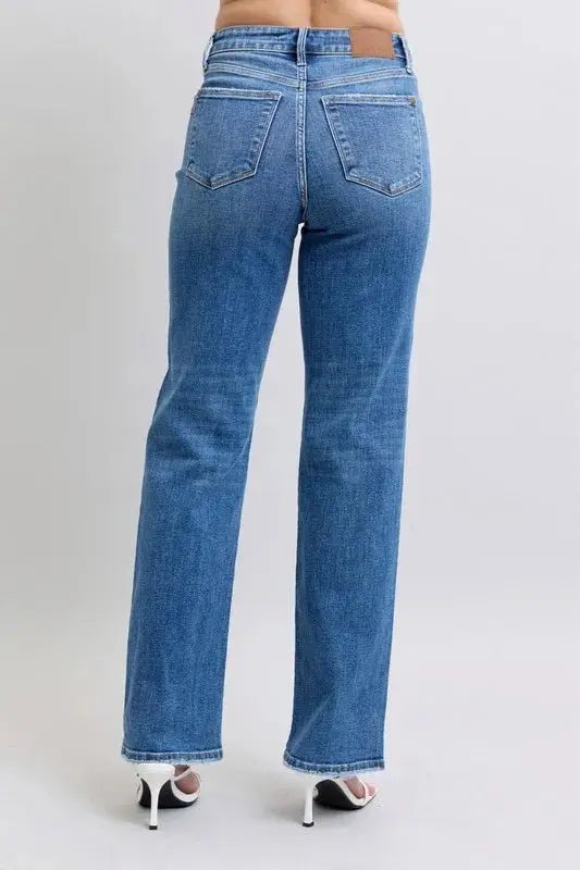 Accessories Trendsi Judy Blue High Waist Jeans Women's Everyday Vintage Wash Denim Comfort Fit
