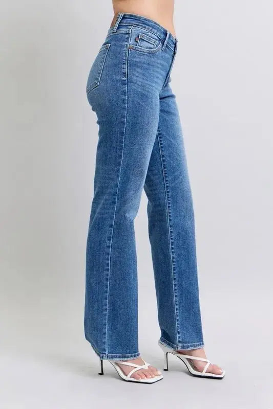 Accessories Trendsi Judy Blue High Waist Jeans Women's Everyday Vintage Wash Denim Comfort Fit