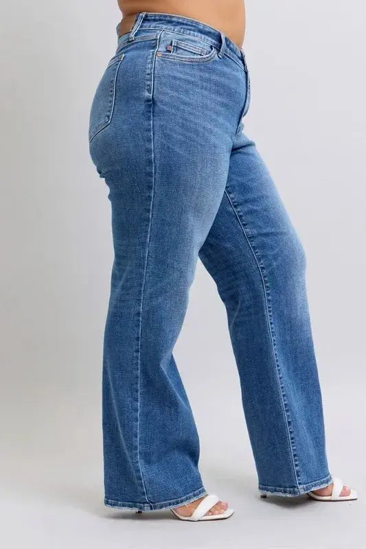 Accessories Trendsi Judy Blue High Waist Jeans Women's Everyday Vintage Wash Denim Comfort Fit