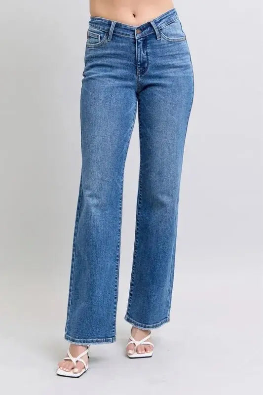 Accessories Trendsi Judy Blue High Waist Jeans Women's Everyday Vintage Wash Denim Comfort Fit