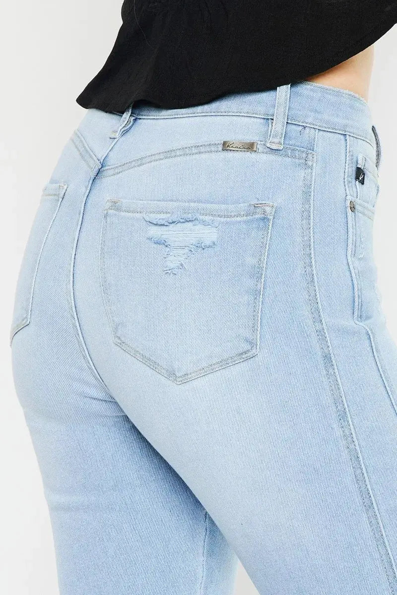 Accessories Trendsi Kancan High Rise Flare Jeans Women's Curvy Fit Denim - Chic & Flattering