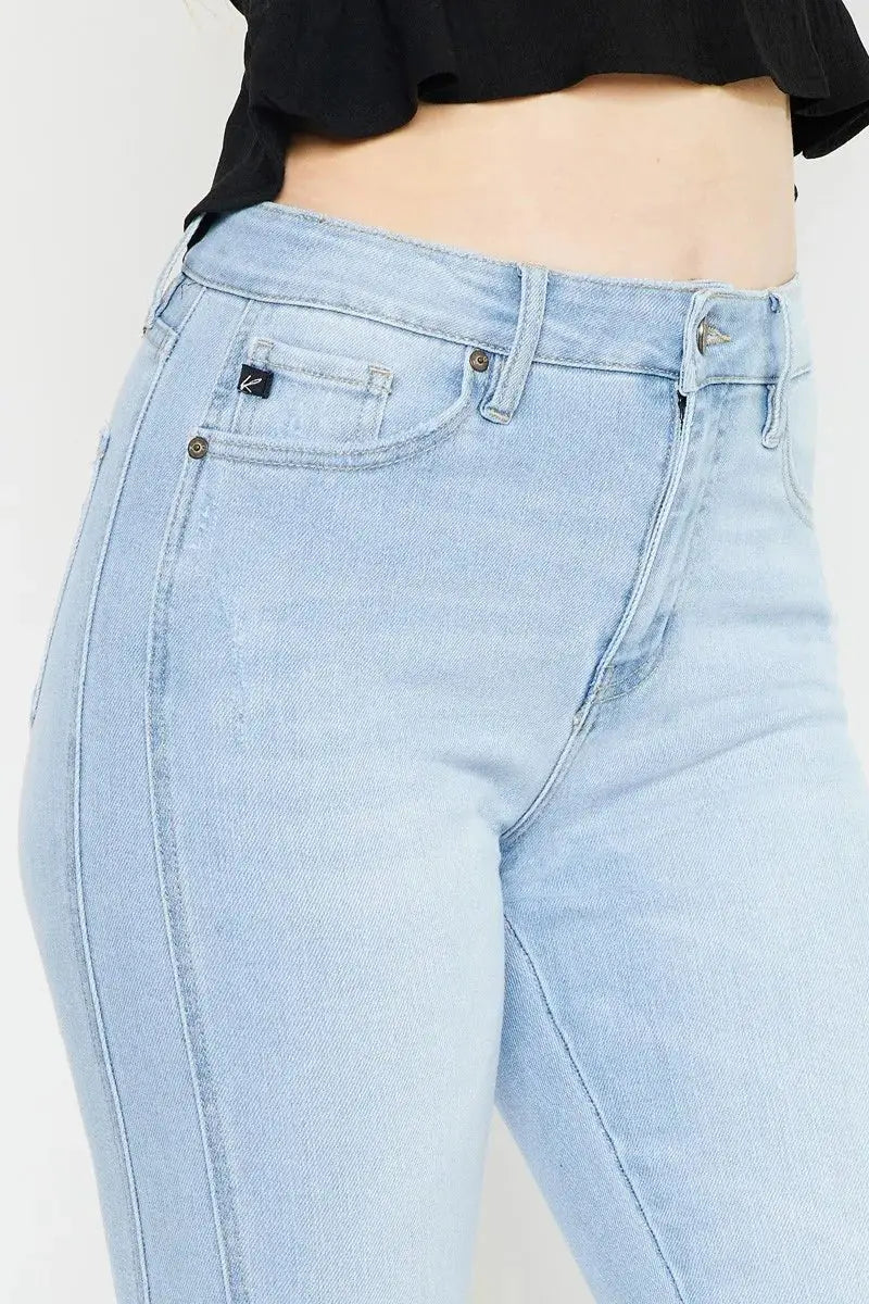 Accessories Trendsi Kancan High Rise Flare Jeans Women's Curvy Fit Denim - Chic & Flattering
