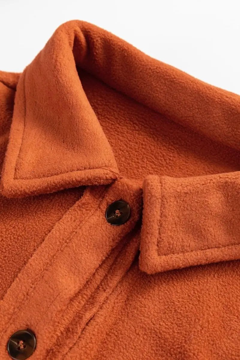 Khaki Plaid Shacket | Love Salve Polyester