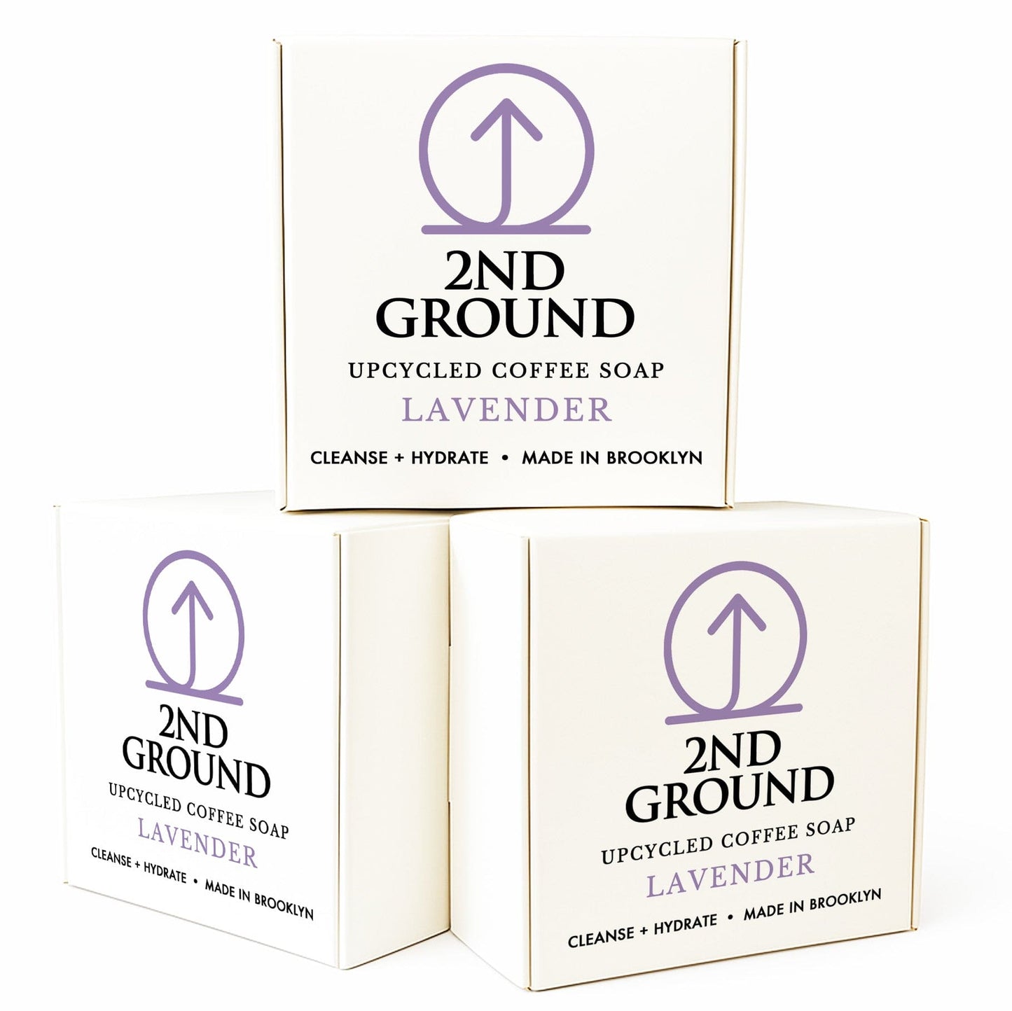 3-Bar Pack — Upcycled Coffee Soap Set