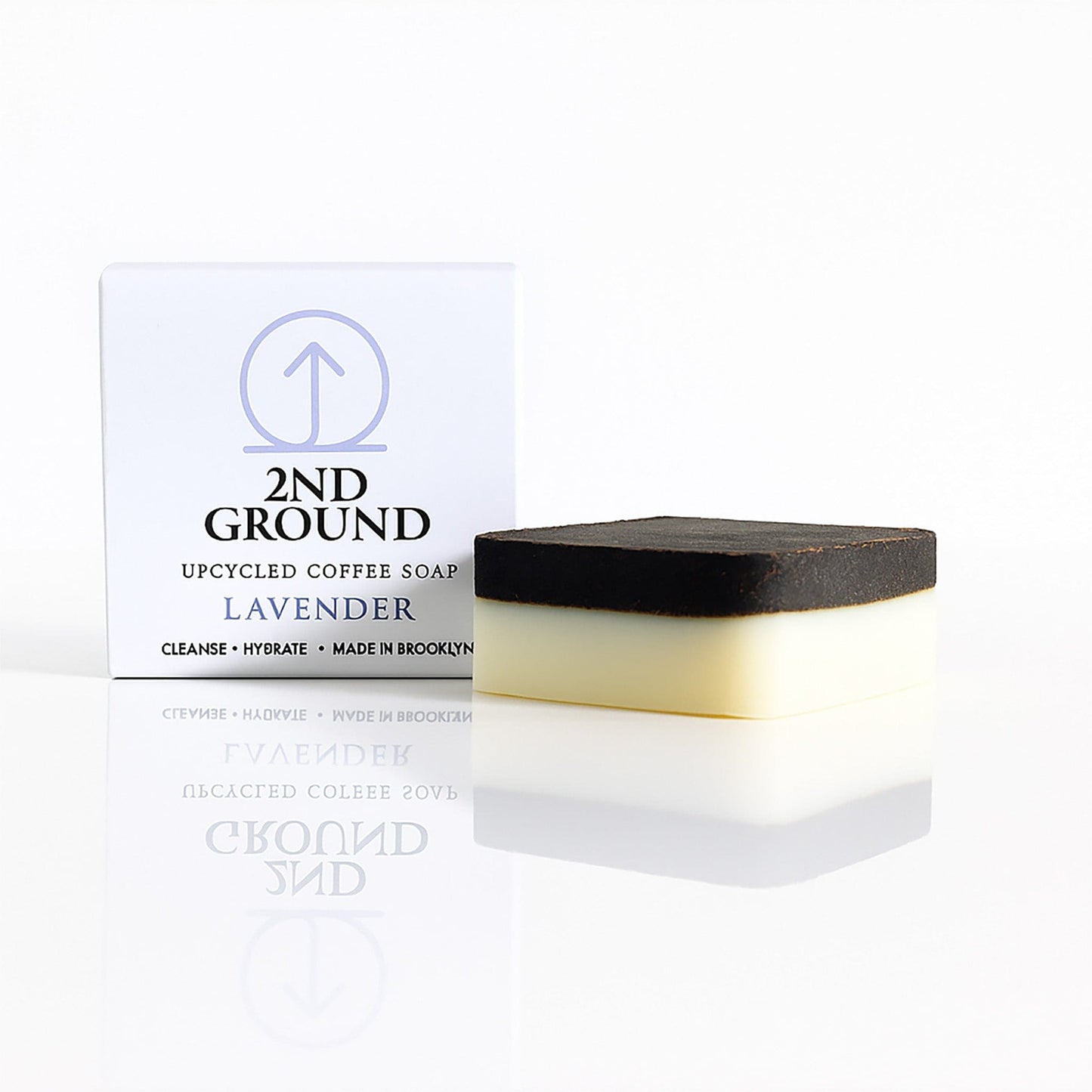 Lavender Coffee Soap — 2-in-1 Exfoliating Bar