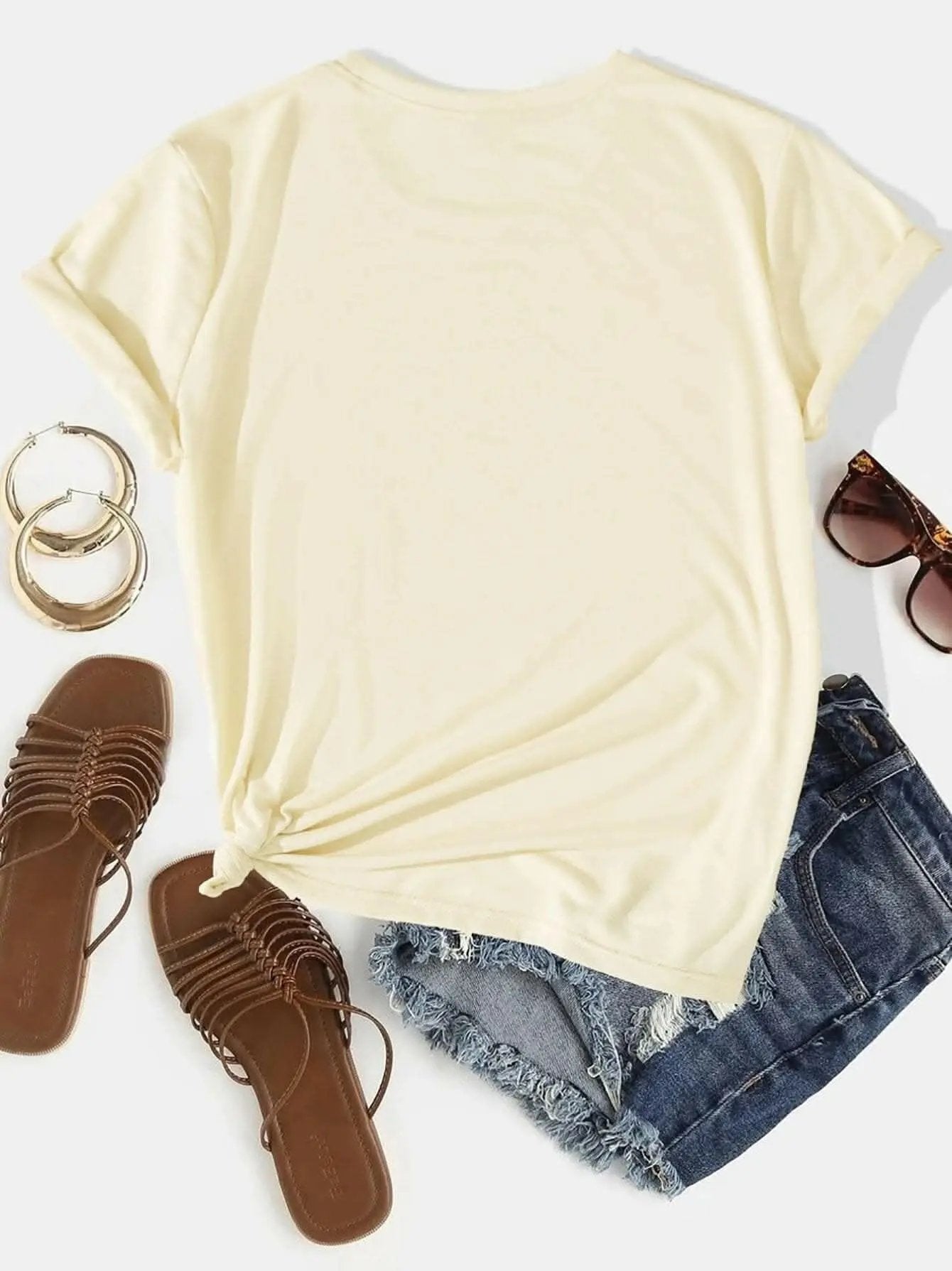 T-Shirts Graphic Print Tee Women's Casual T-Shirt Style Comfort Fit