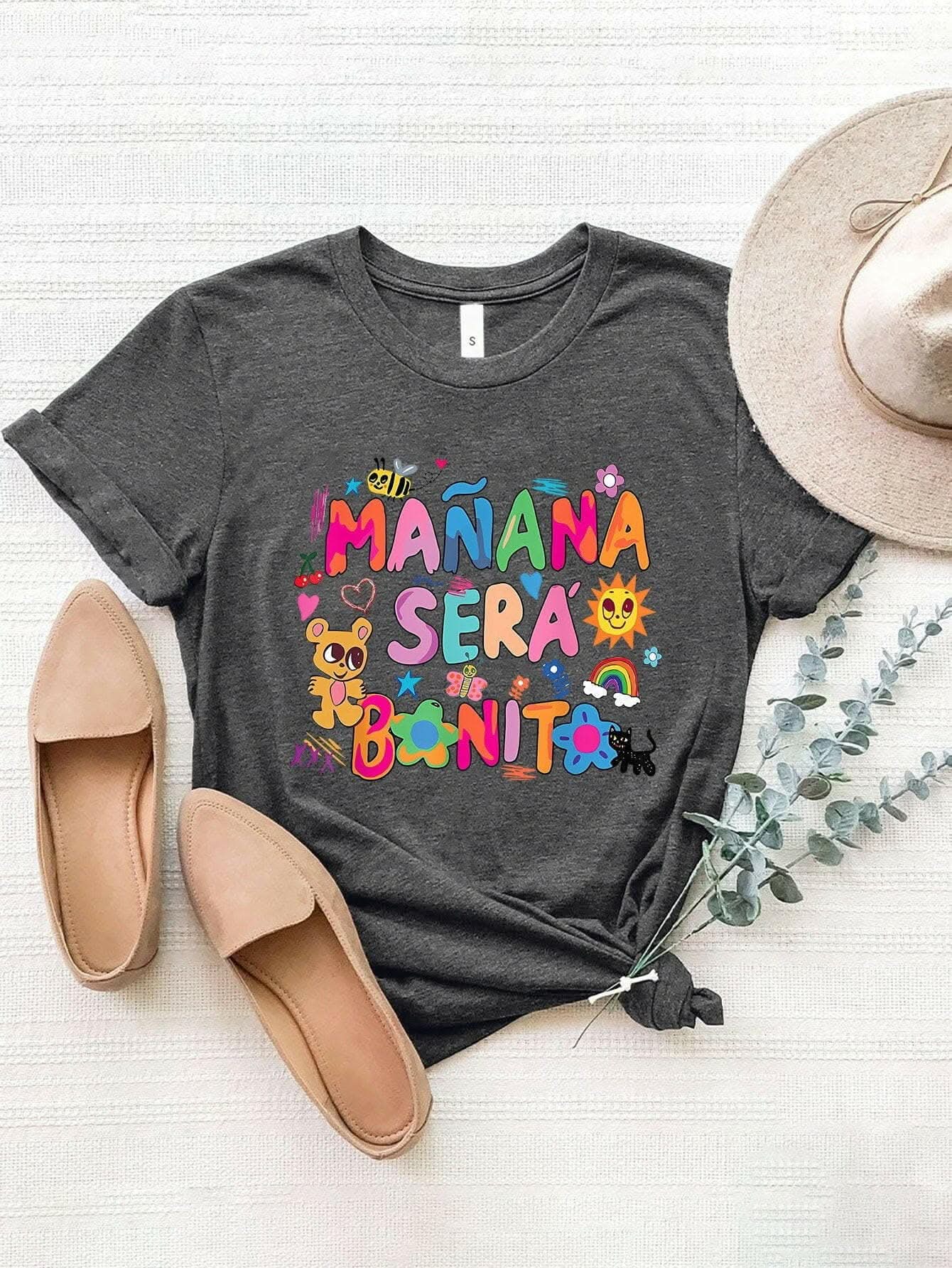 T-Shirts Graphic Print Tee Women's Casual T-Shirt Style Comfort Fit