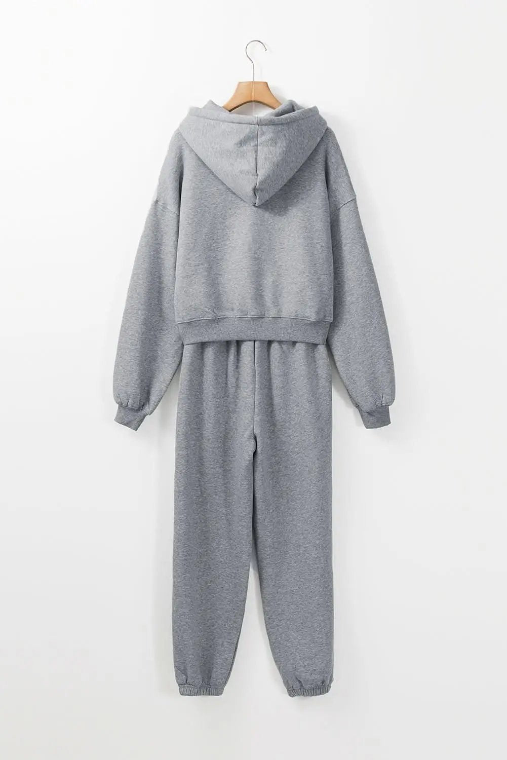 Love Salve Women's Gray Joggers — Cozy Cotton Blend Loungewear