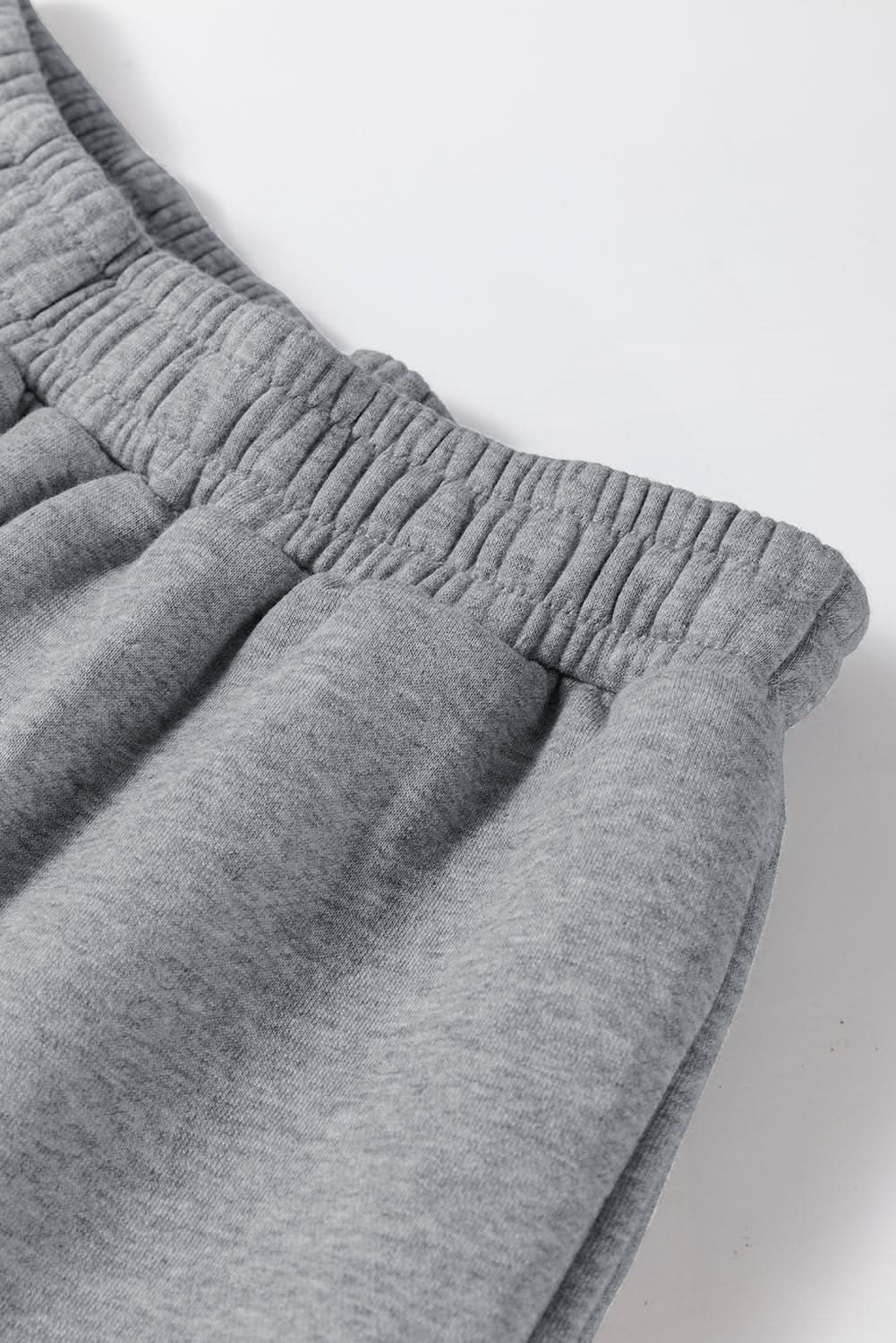 Love Salve Women's Gray Joggers — Cozy Cotton Blend Loungewear
