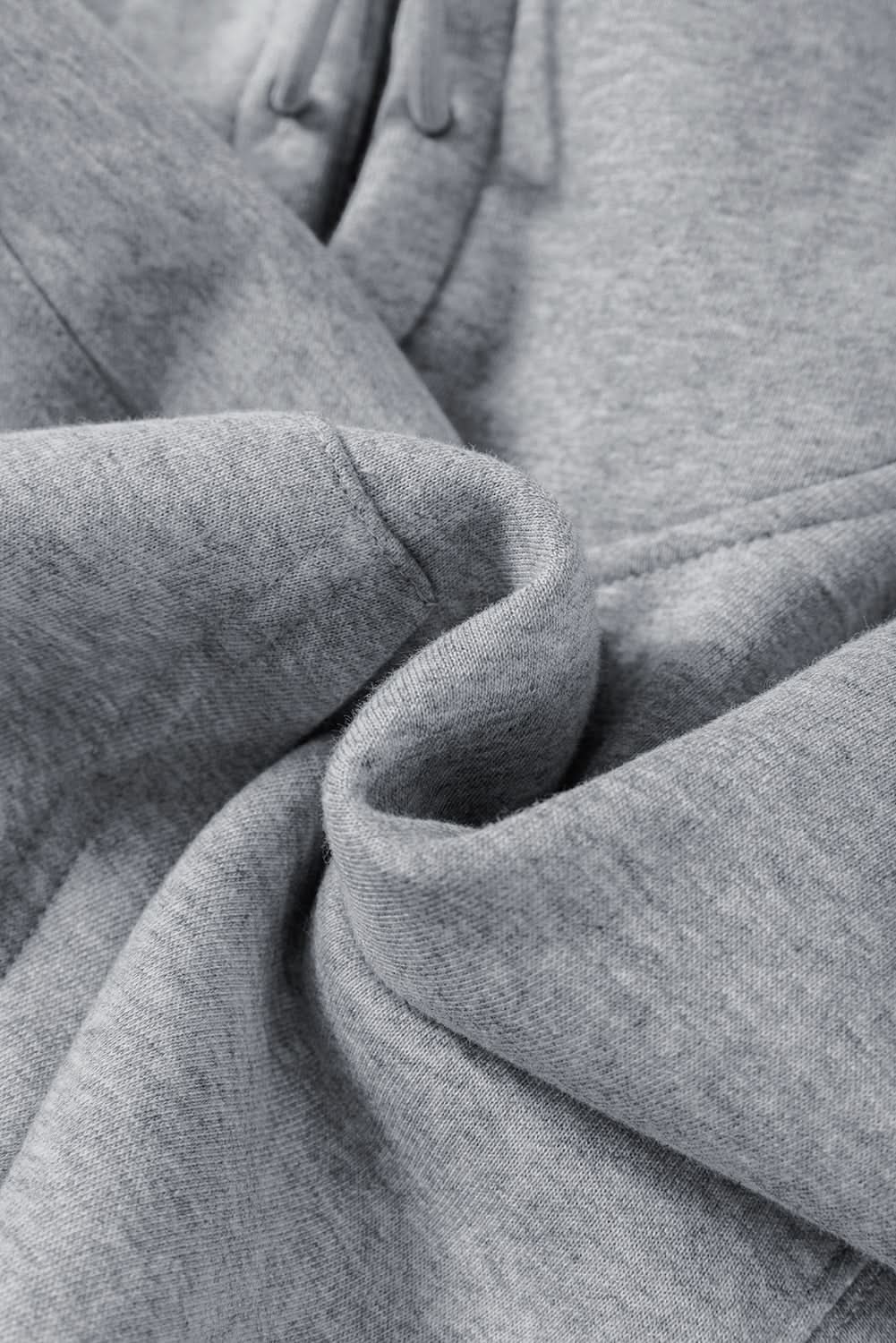Love Salve Women's Gray Joggers — Cozy Cotton Blend Loungewear