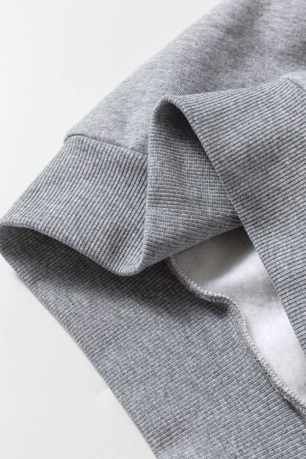 Pants Love Salve Gray Hoodie & Joggers Women's Loungewear Set Casual Winter Activewear