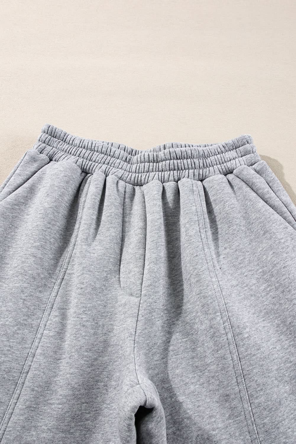 Pants Love Salve Gray Hoodie & Joggers Women's Loungewear Set Casual Winter Activewear