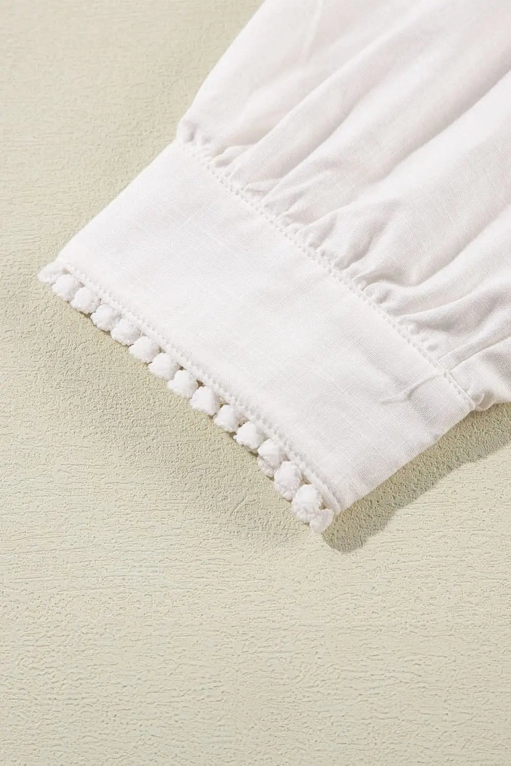 Clothing & Apparel Love Salve Embroidered white floral shirt