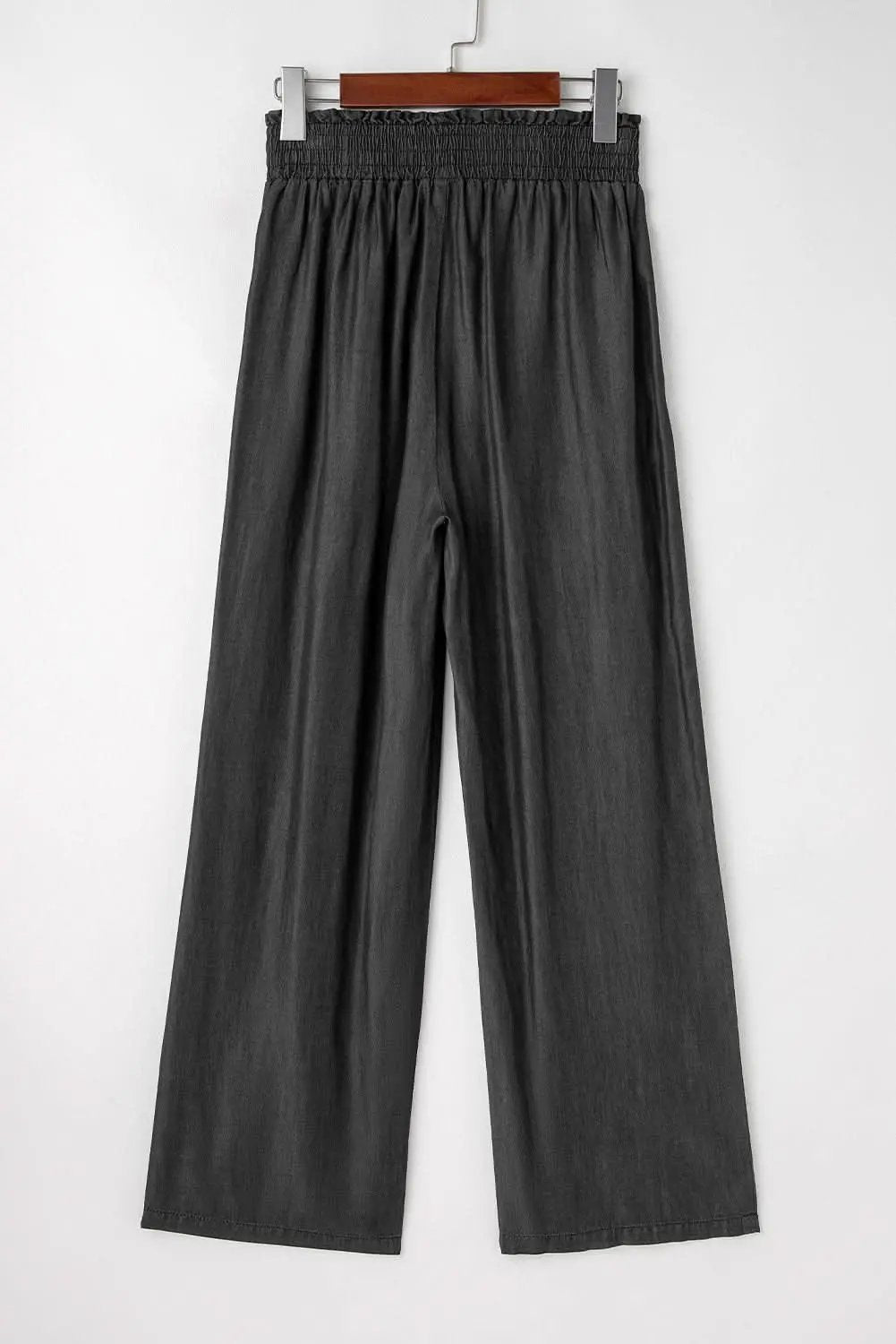Women's Wide-Leg Jeans Jeans - Wide-Leg High Waist - Chic & Retro Casual