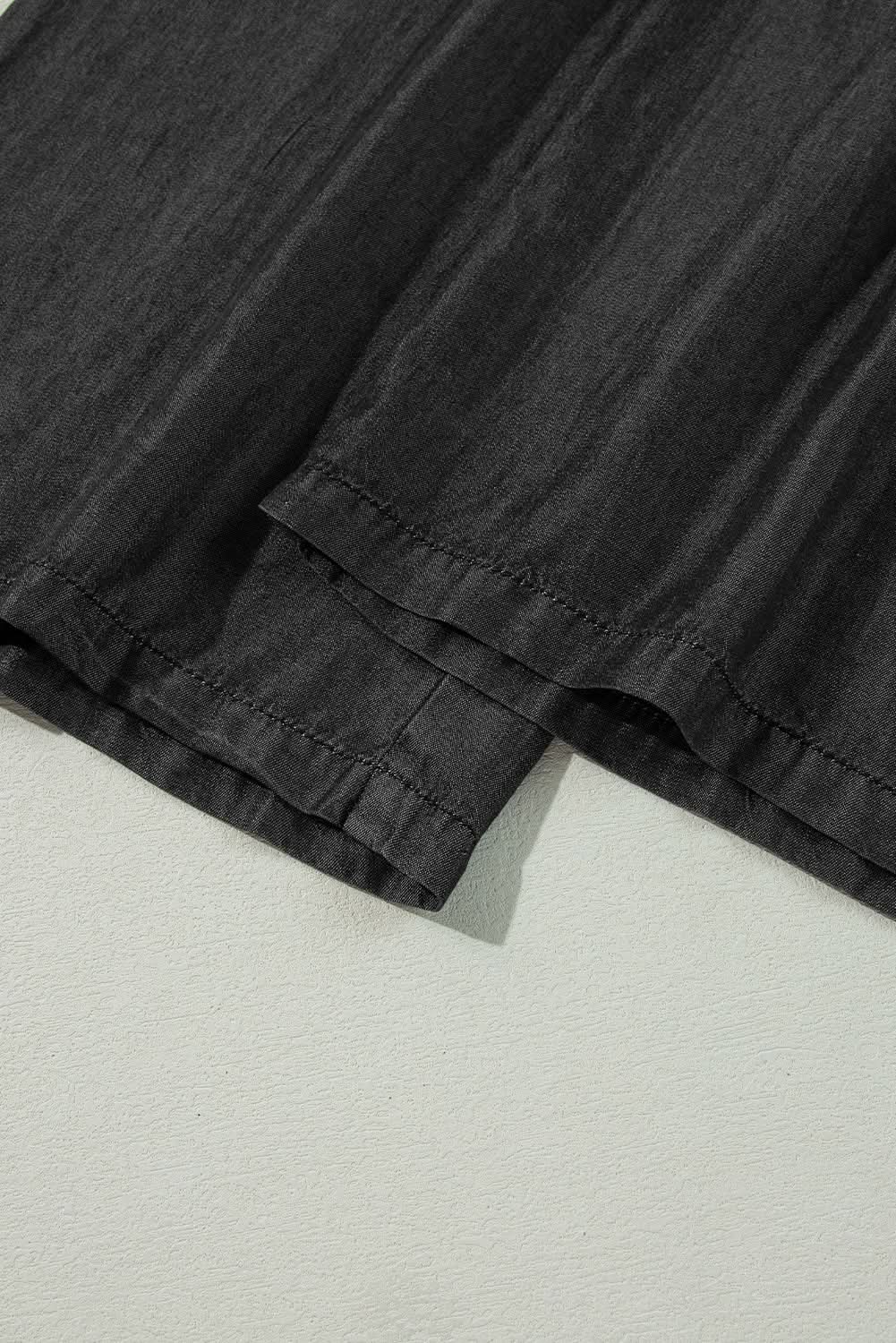 Women's Wide-Leg Jeans Jeans - Wide-Leg High Waist - Chic & Retro Casual