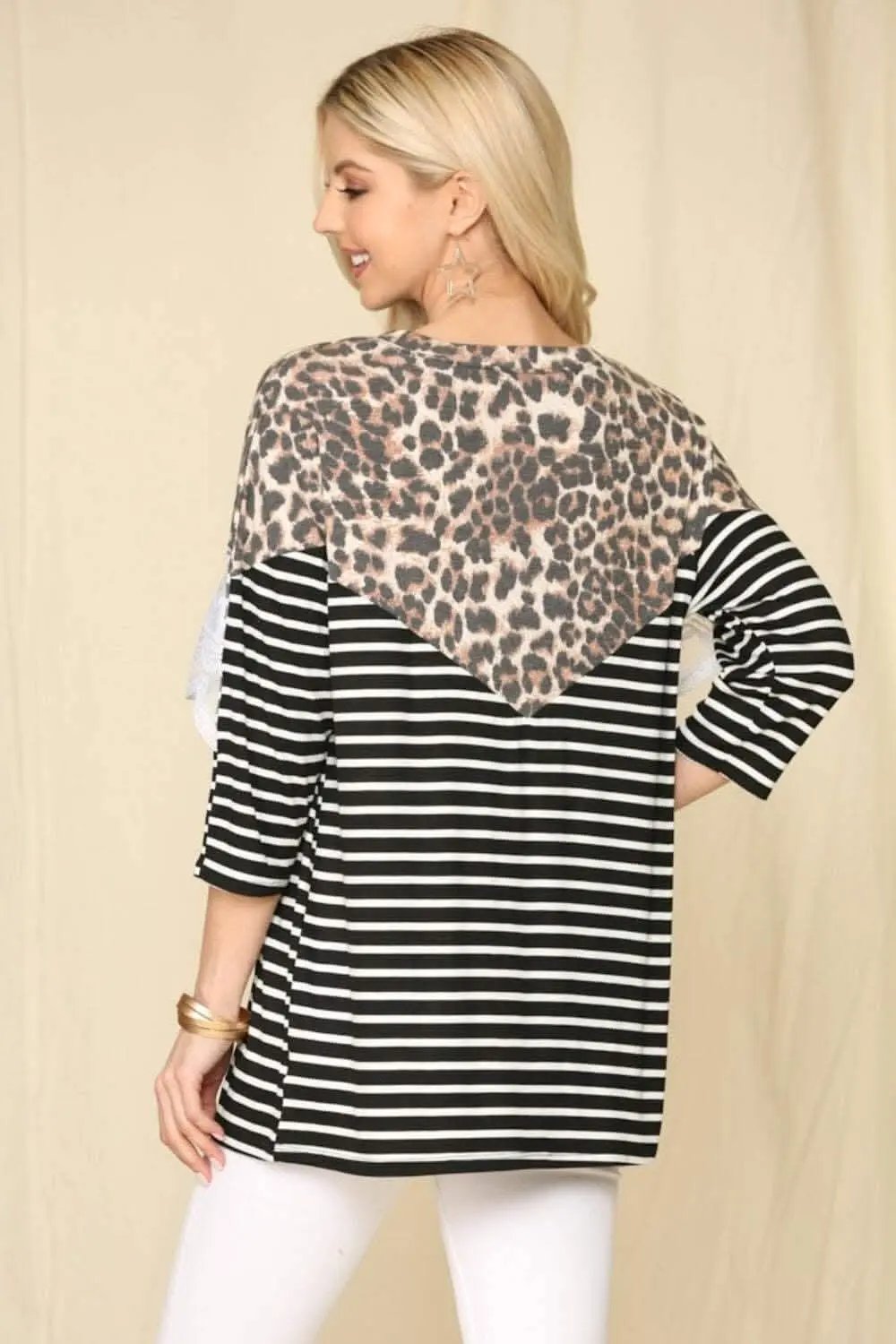 Women's T-Shirt - Soft & Stylish - Leopard Print Everyday Top