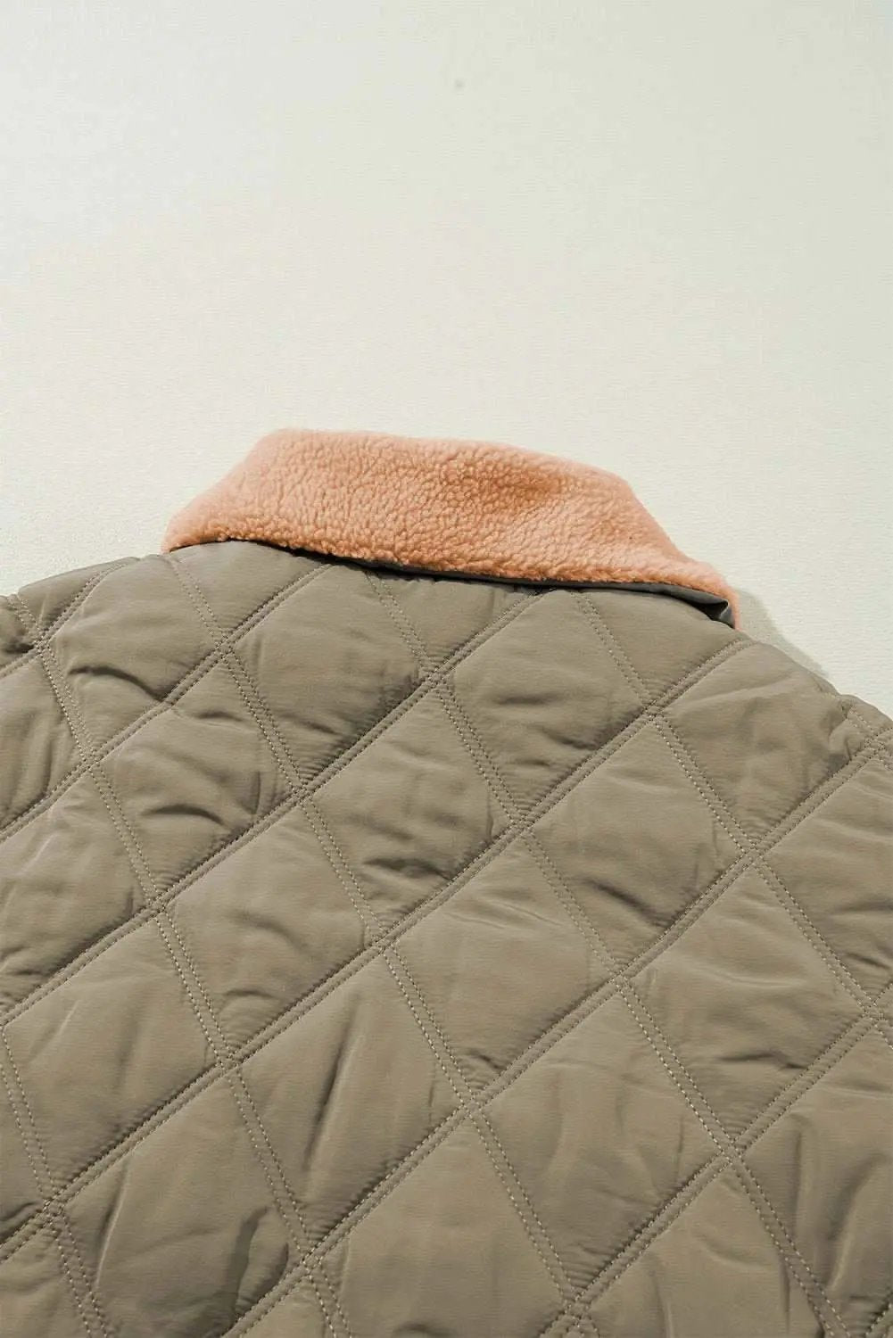 Jackets Love Salve Green Puffer Jacket Women's Winter Wear Warm & Cozy Casual Coat