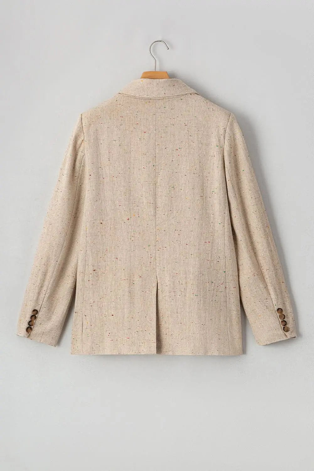 Jackets Love Salve Chic oatmeal suit jacket for women