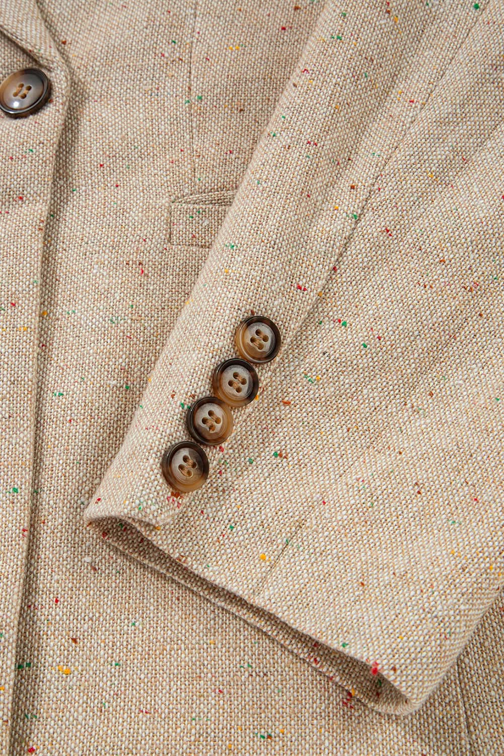 Jackets Love Salve Chic oatmeal suit jacket for women
