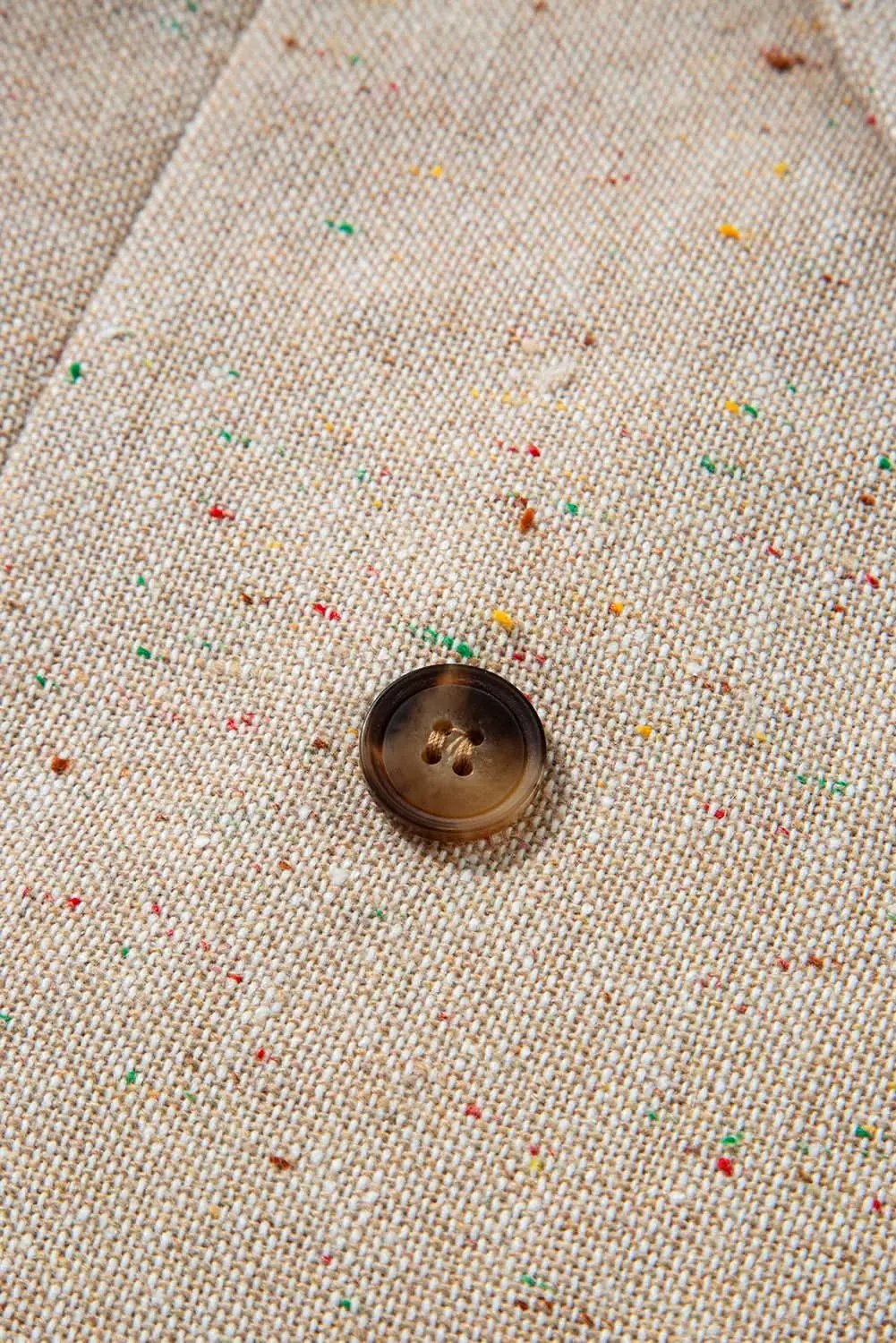 Jackets Love Salve Chic oatmeal suit jacket for women