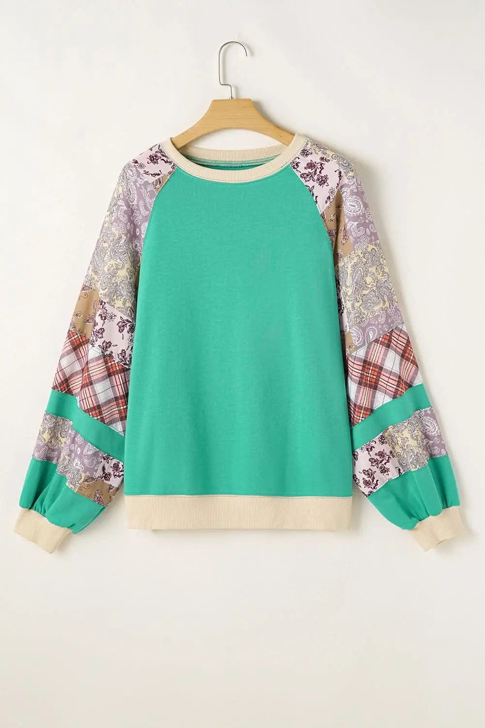 Women's Sweatshirt Sweatshirt - Soft & Comfy Daily Wear - Sky Blue Pullover