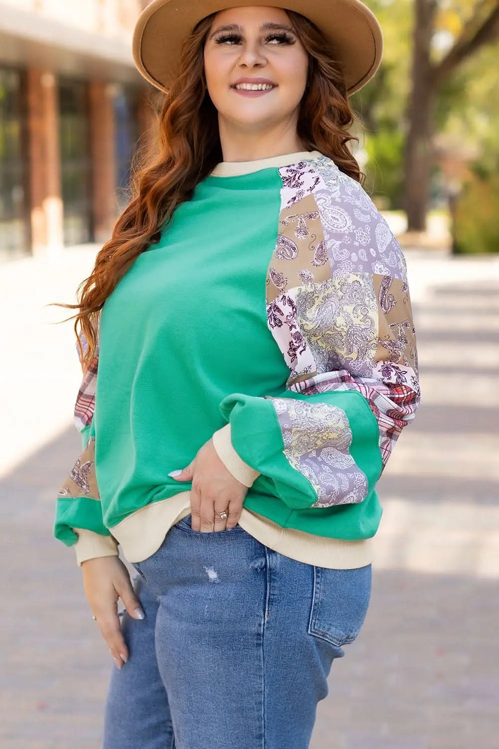 Women's Sweatshirt Sweatshirt - Soft & Comfy Daily Wear - Sky Blue Pullover