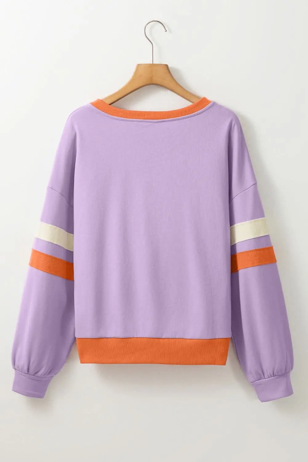 Sweaters Love Salve Orchid bouquet v-neck sweatshirt