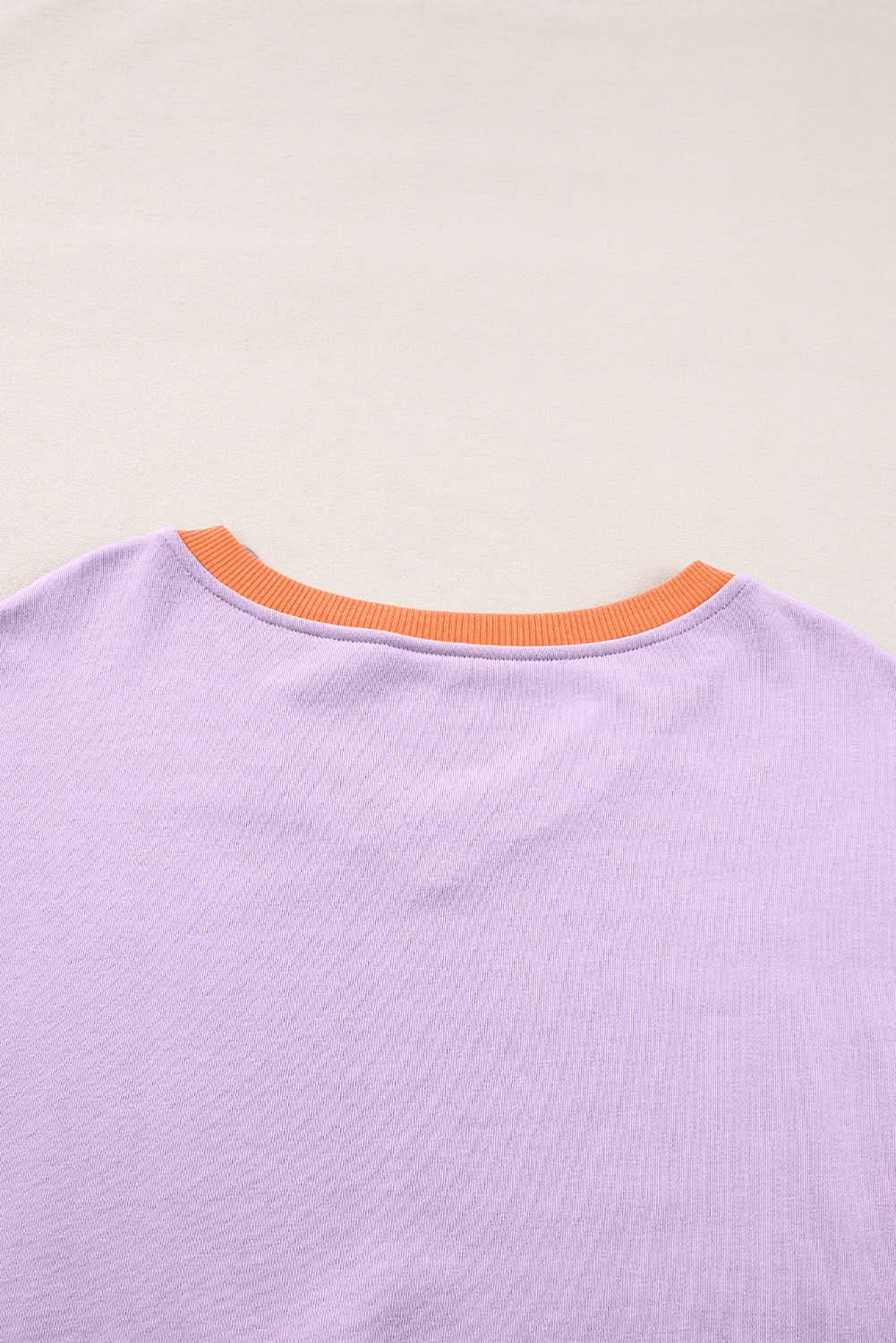 Sweaters Love Salve Orchid bouquet v-neck sweatshirt