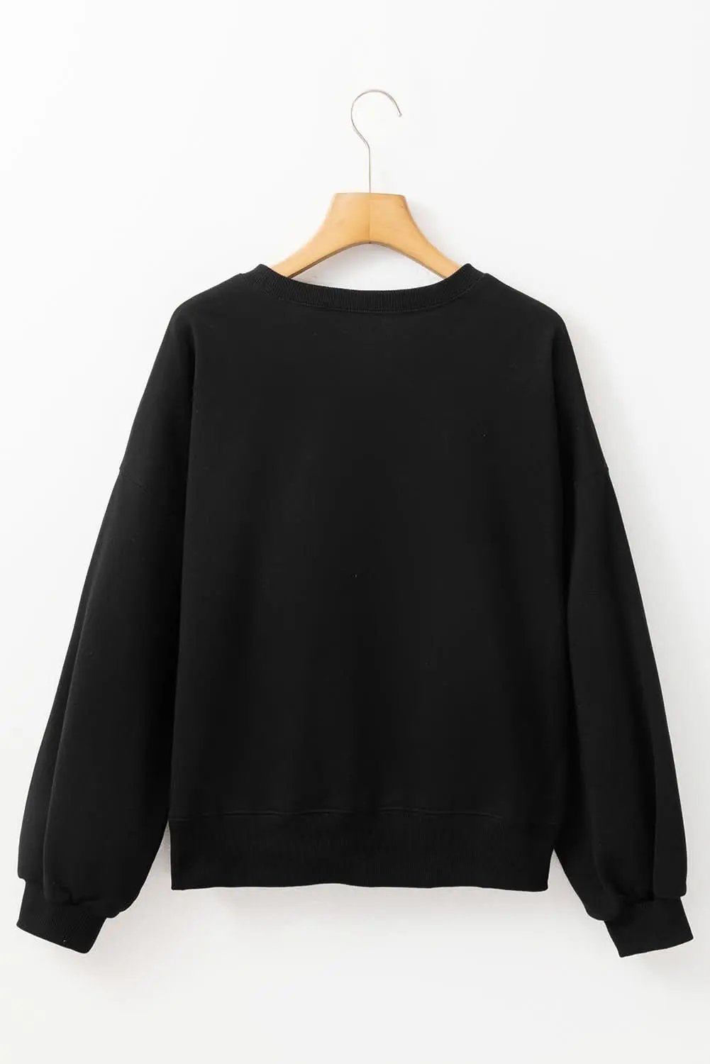 Sweaters Love Salve Black game day varsity sweatshirt