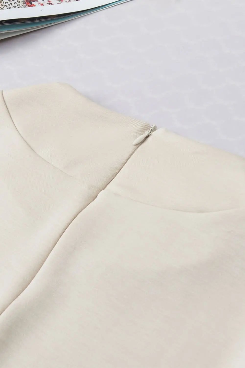 Crew Neck Viscose Blend Tee | Love Salve Soft