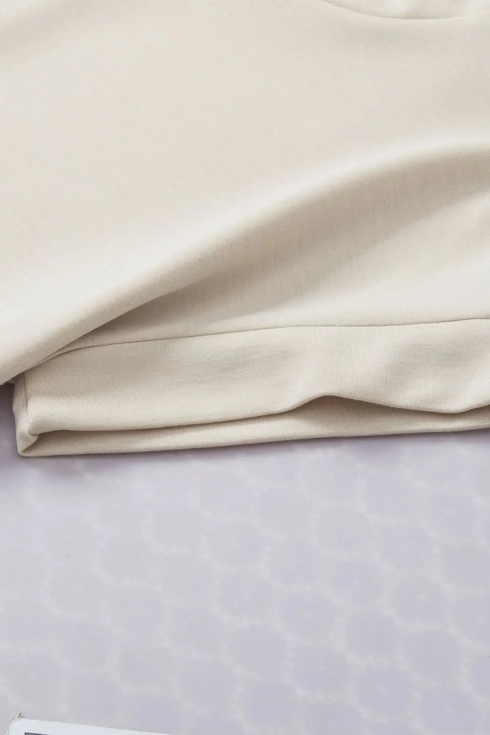 Crew Neck Viscose Blend Tee | Love Salve Soft