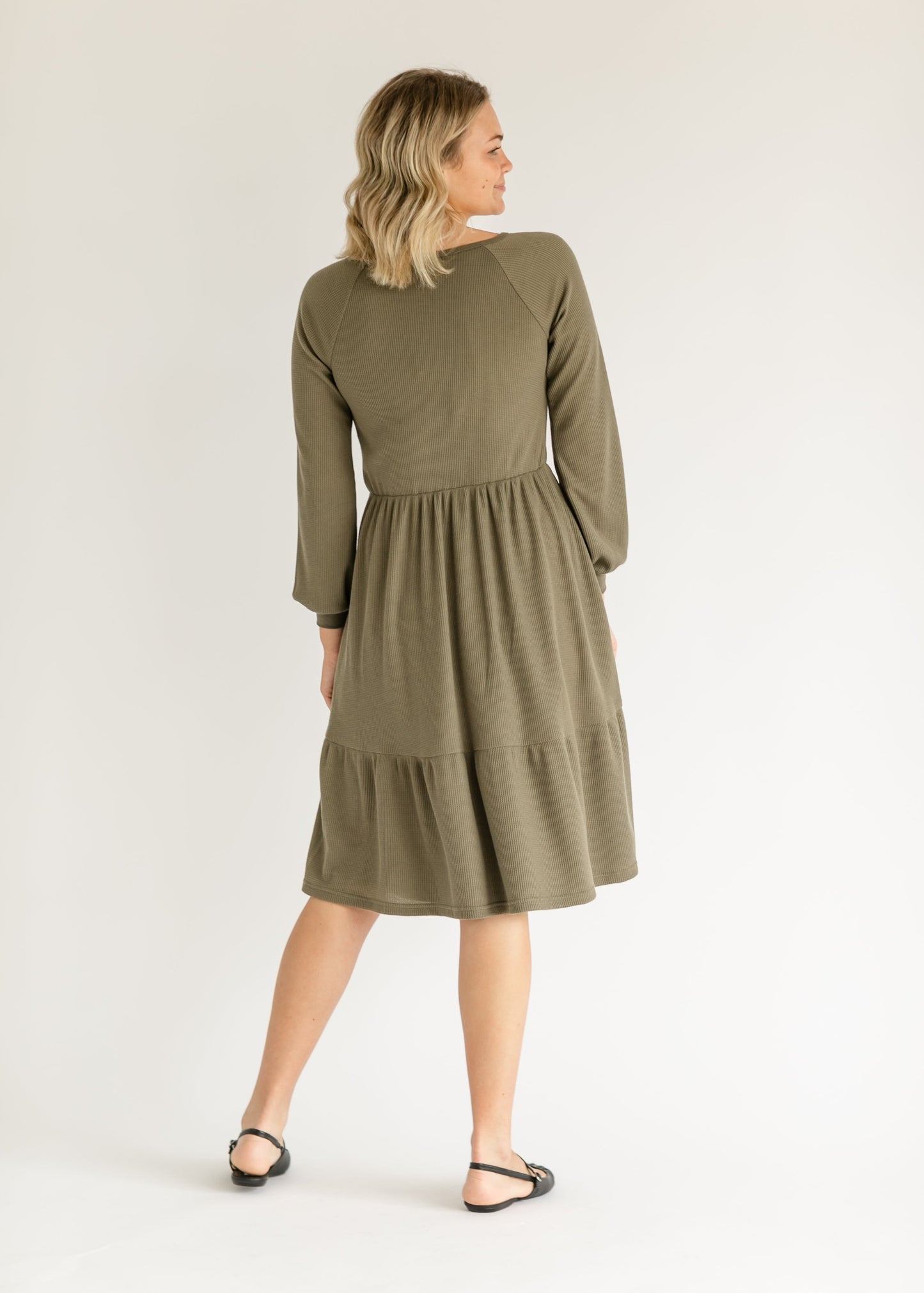 Luna Tiered Midi Dress