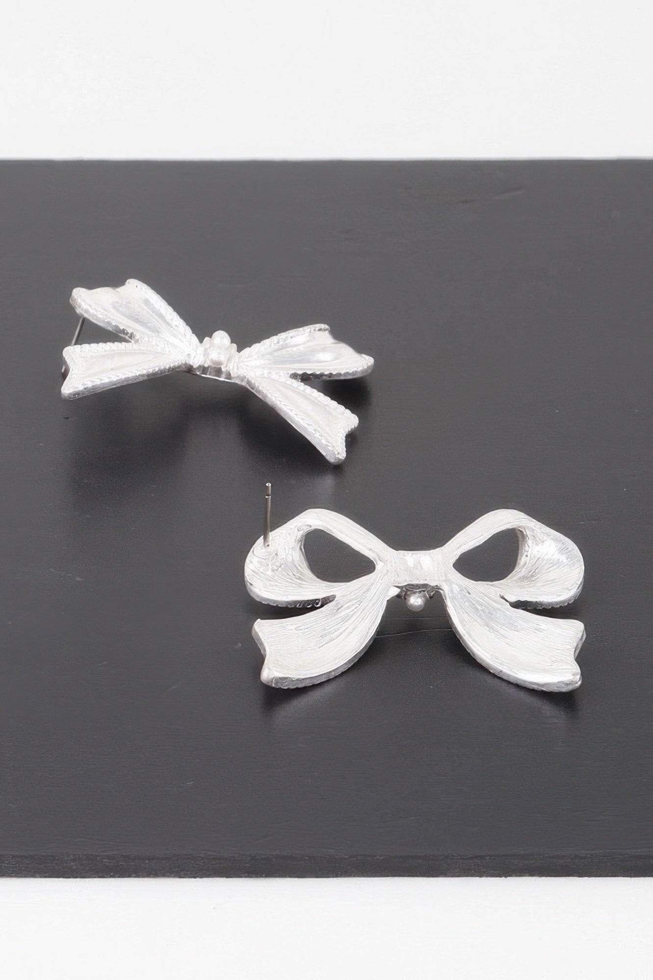 Luxury Pearl Ribbon Earrings
