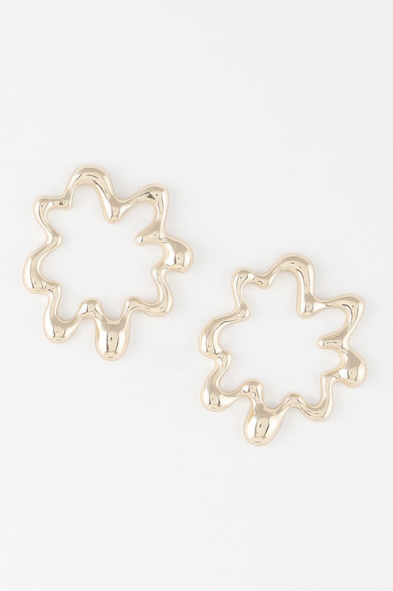 Melting Circular Earrings