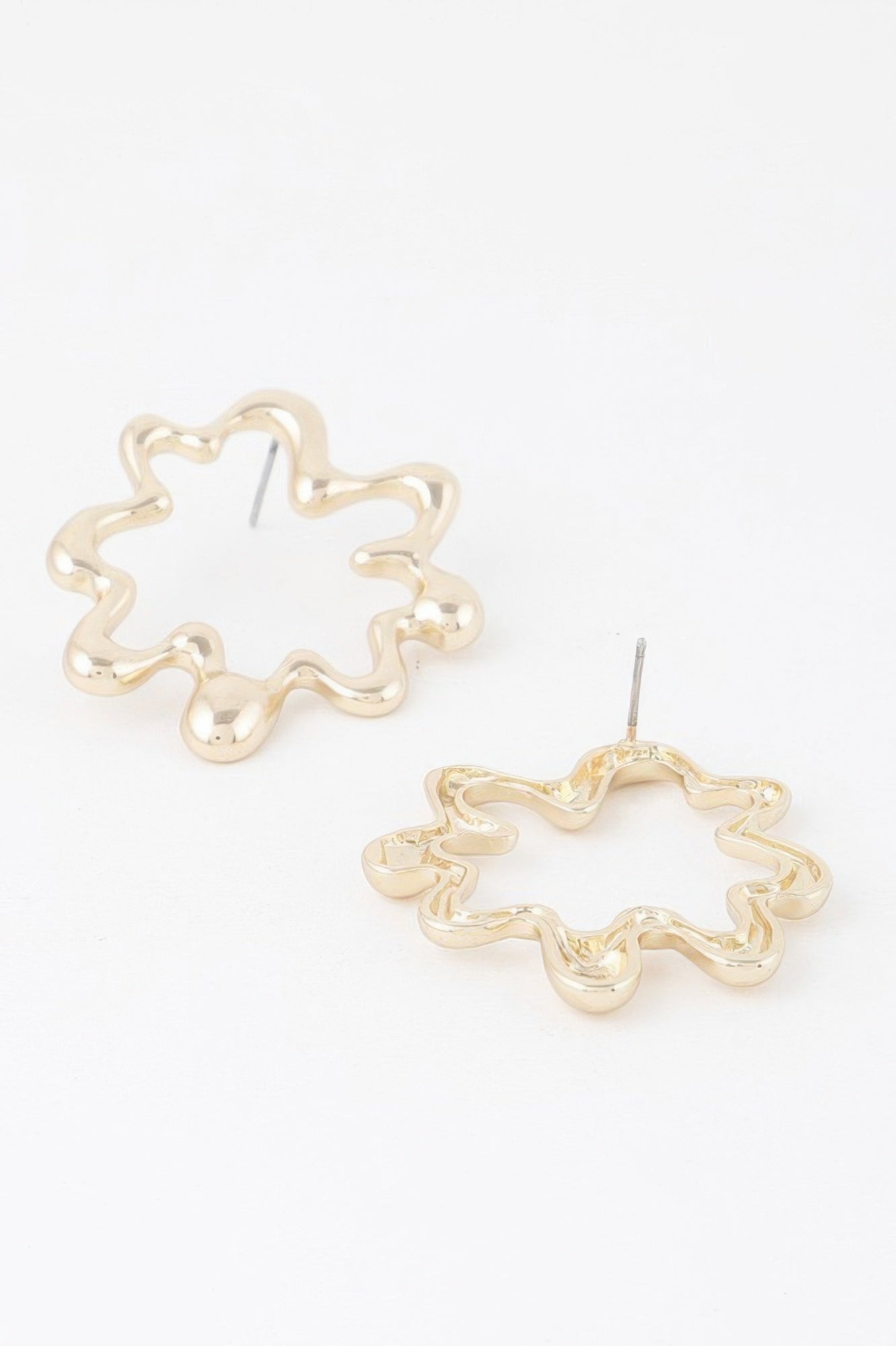 Melting Circular Earrings