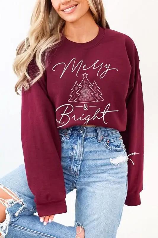 Color Bear Women's Fleece Sweatshirt Graphic Pullover