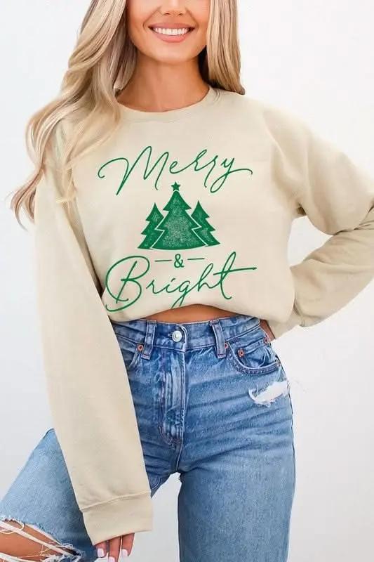 Color Bear Women's Fleece Sweatshirt Graphic Pullover