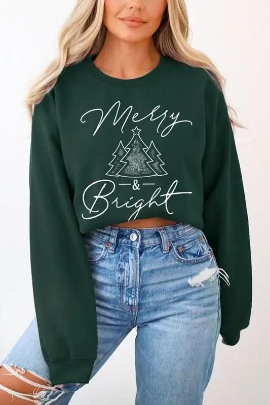 Color Bear Women's Fleece Sweatshirt Graphic Pullover
