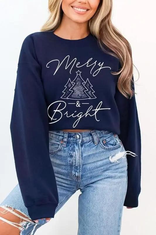 Color Bear Women's Fleece Sweatshirt Graphic Pullover