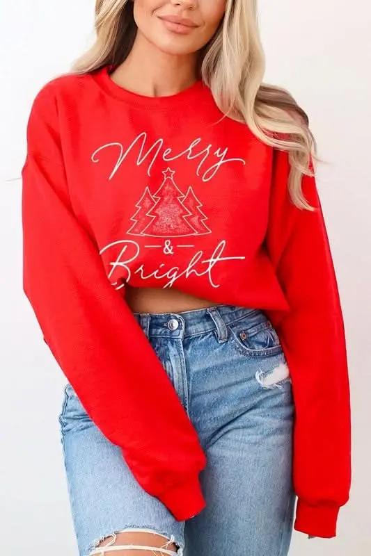 Color Bear Women's Fleece Sweatshirt Graphic Pullover