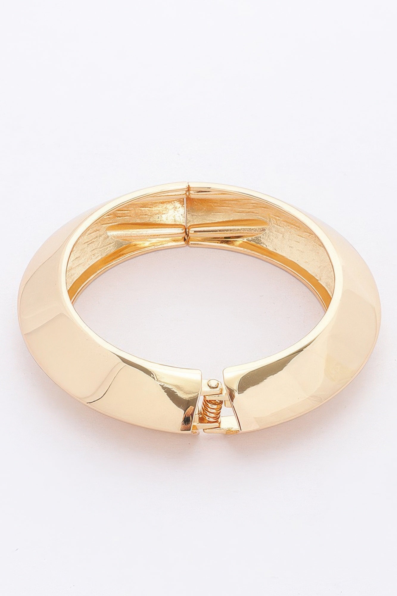 Metal Spring Hinge Bracelet