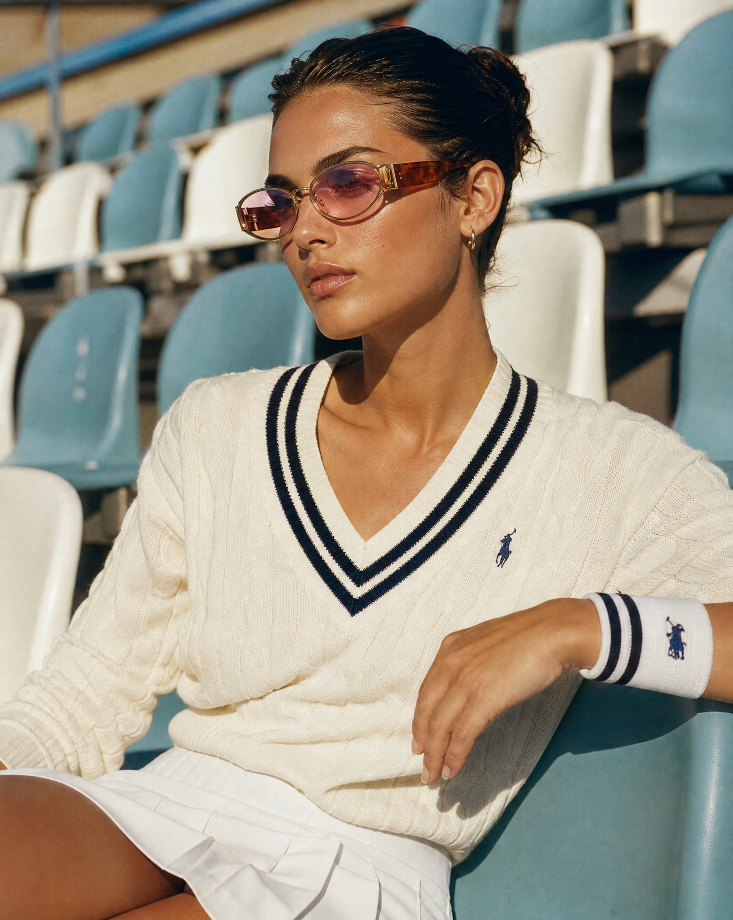 Bisou 60mm Oval Sunglasses | Pink Havana