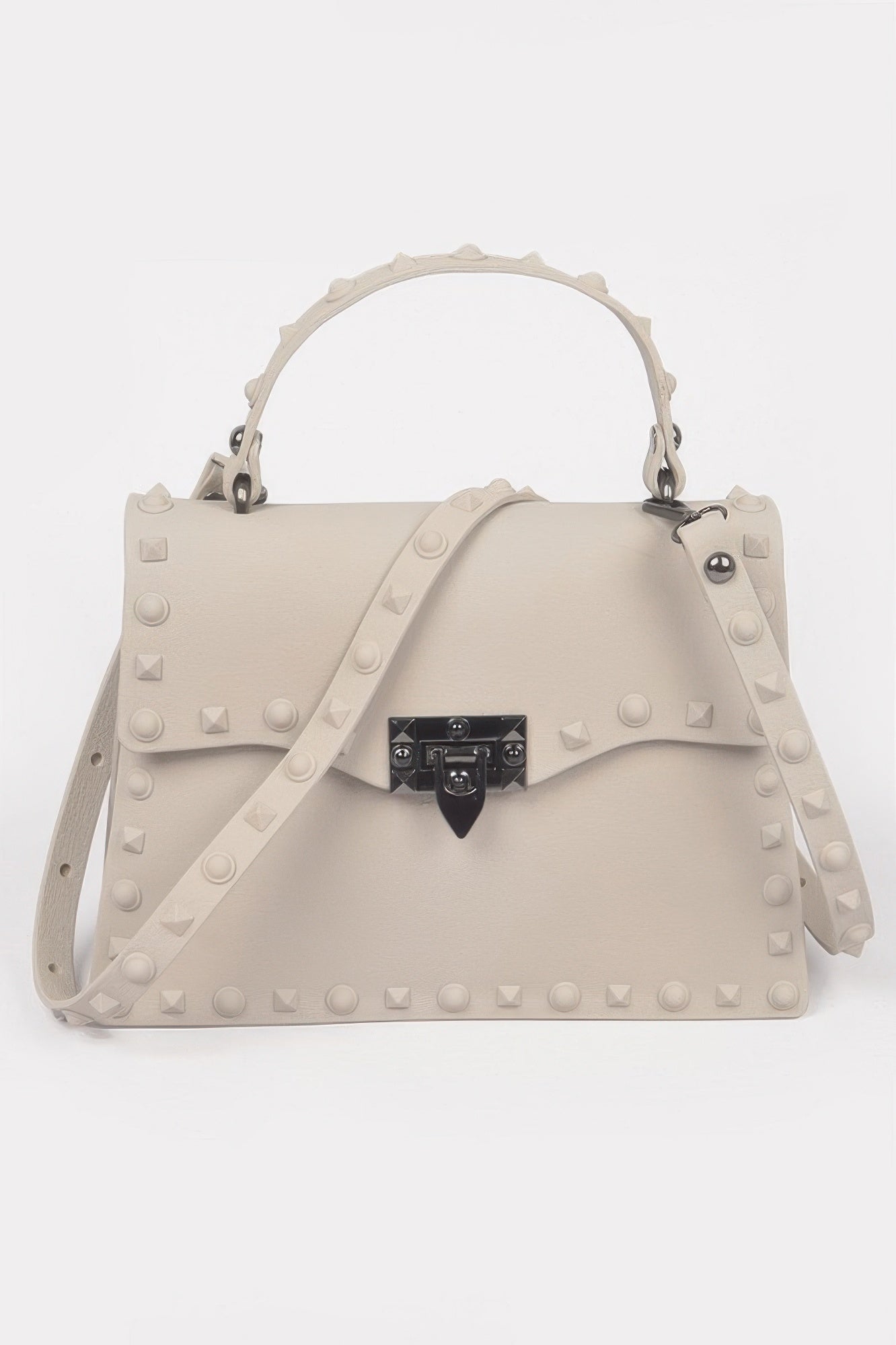 Monotone Studded Clutch