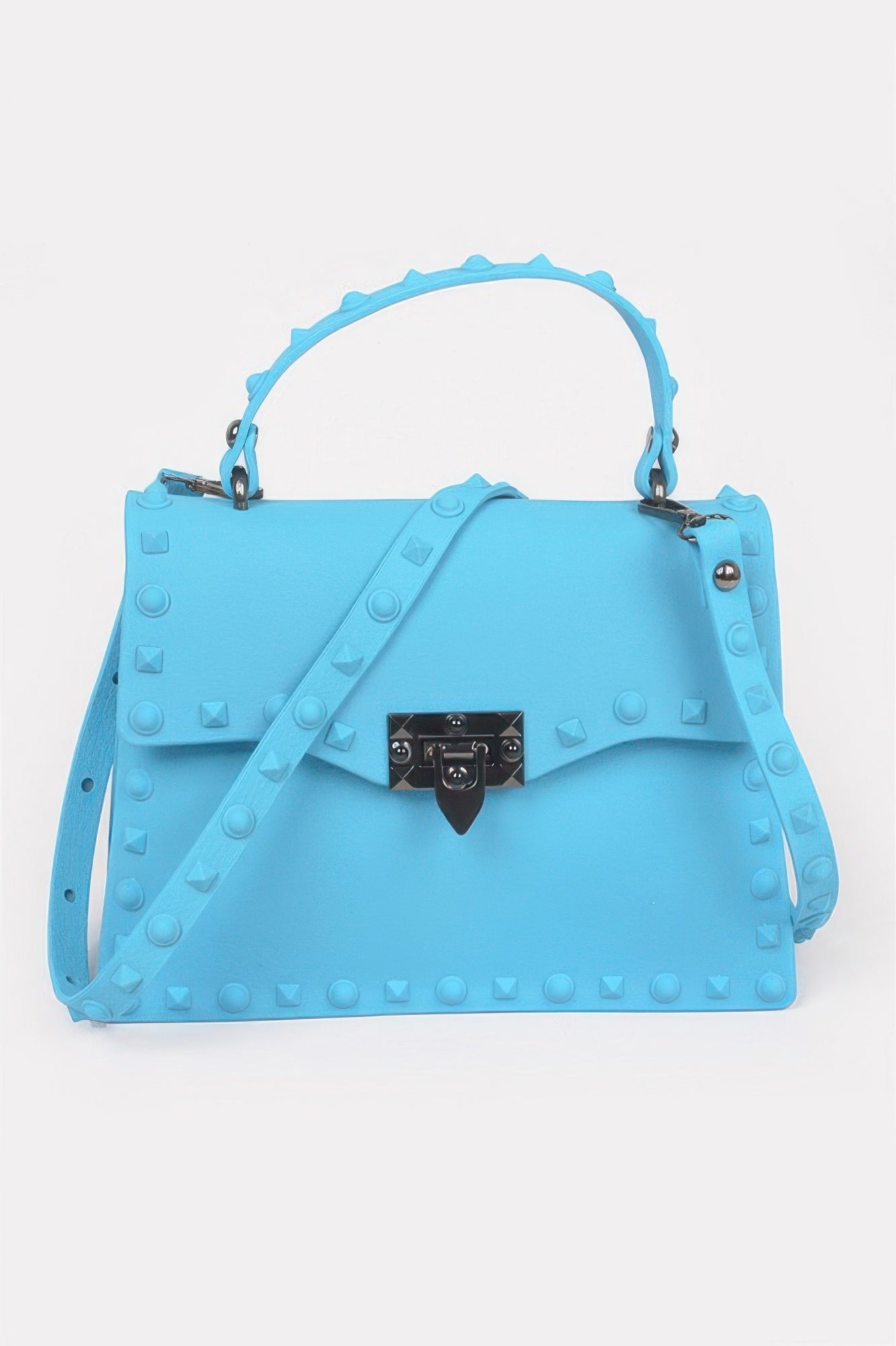 Monotone Studded Clutch
