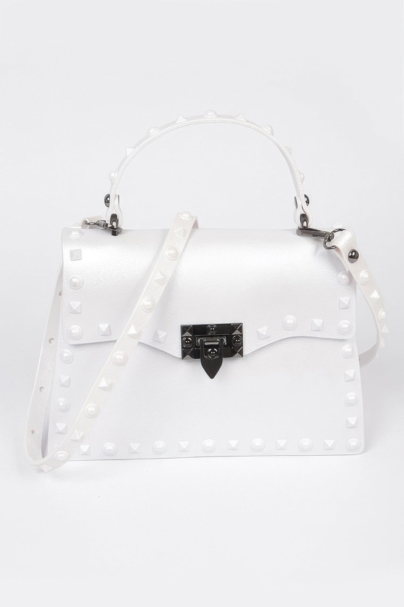 Monotone Studded Clutch
