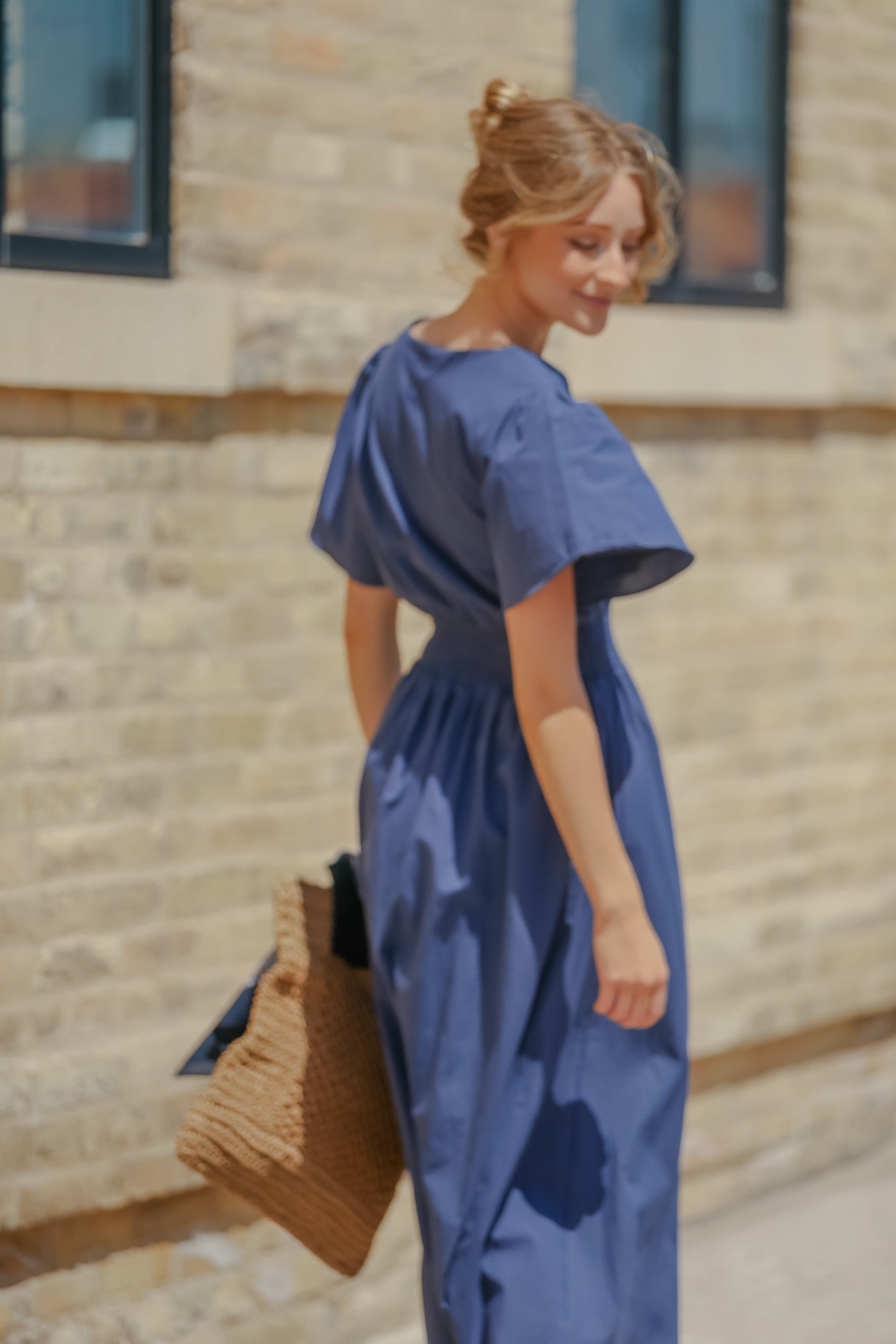 Montie Flutter Sleeve Maxi Dress