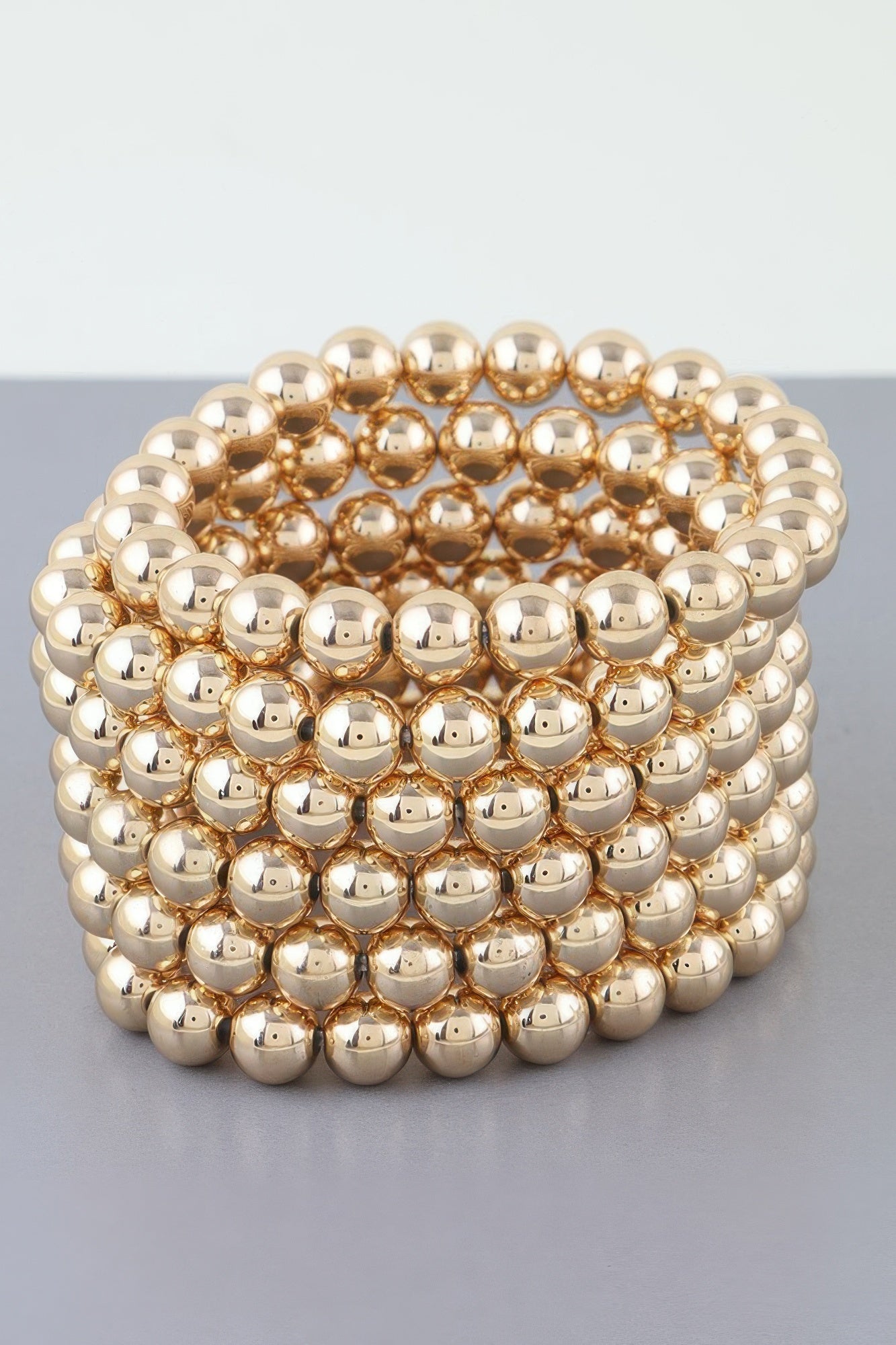 Multi Beaded Cuff Bracelet