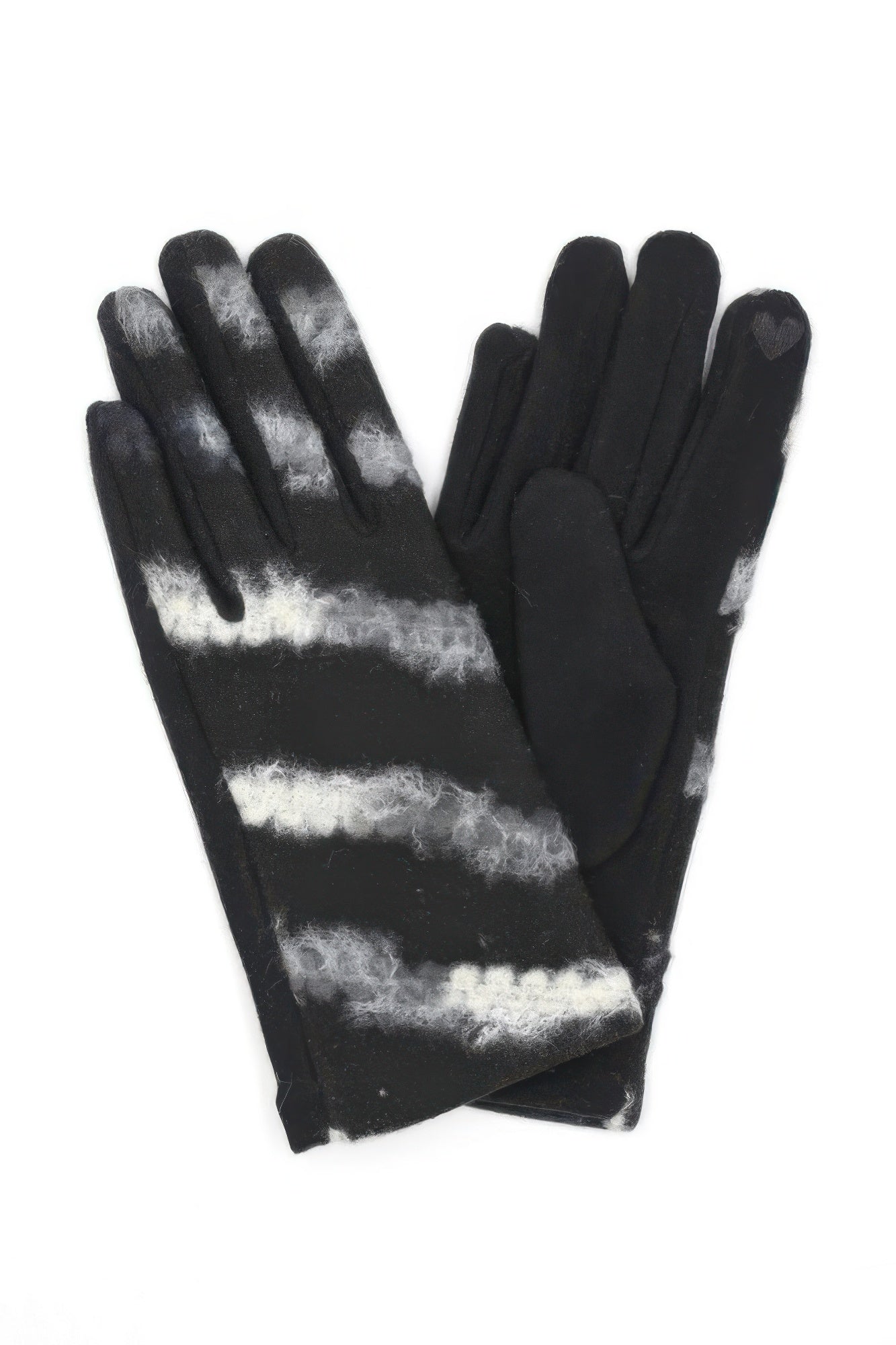 Multi Color Yarn Pattern Smart Touch Gloves