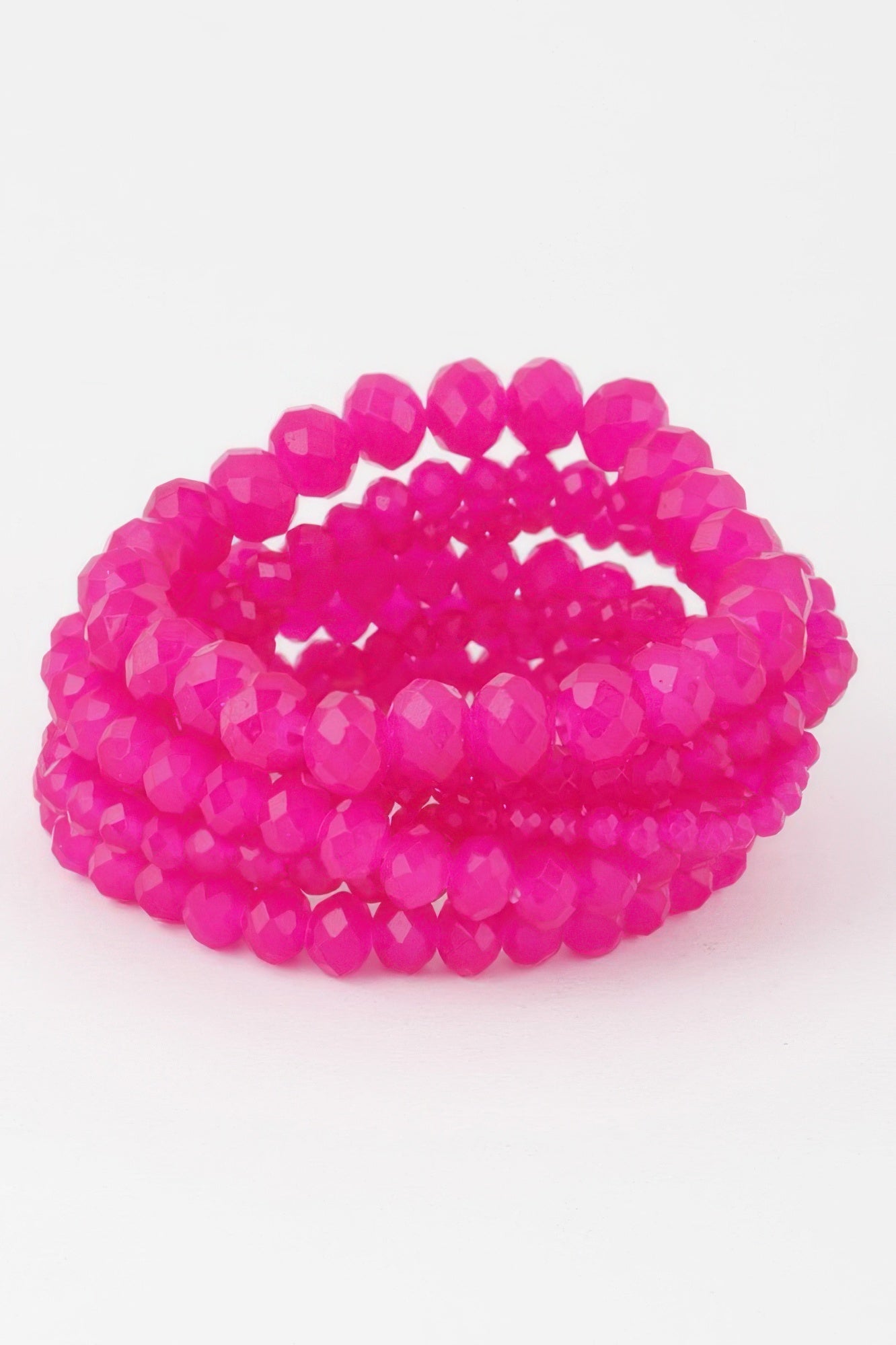 Multi Crystal Beaded Bracelet